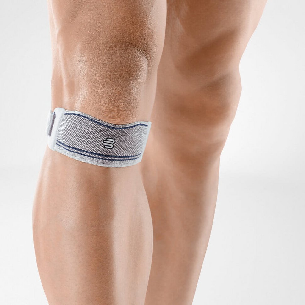 Bandage zur Entlastung und F&uuml;hrung der Patellasehne